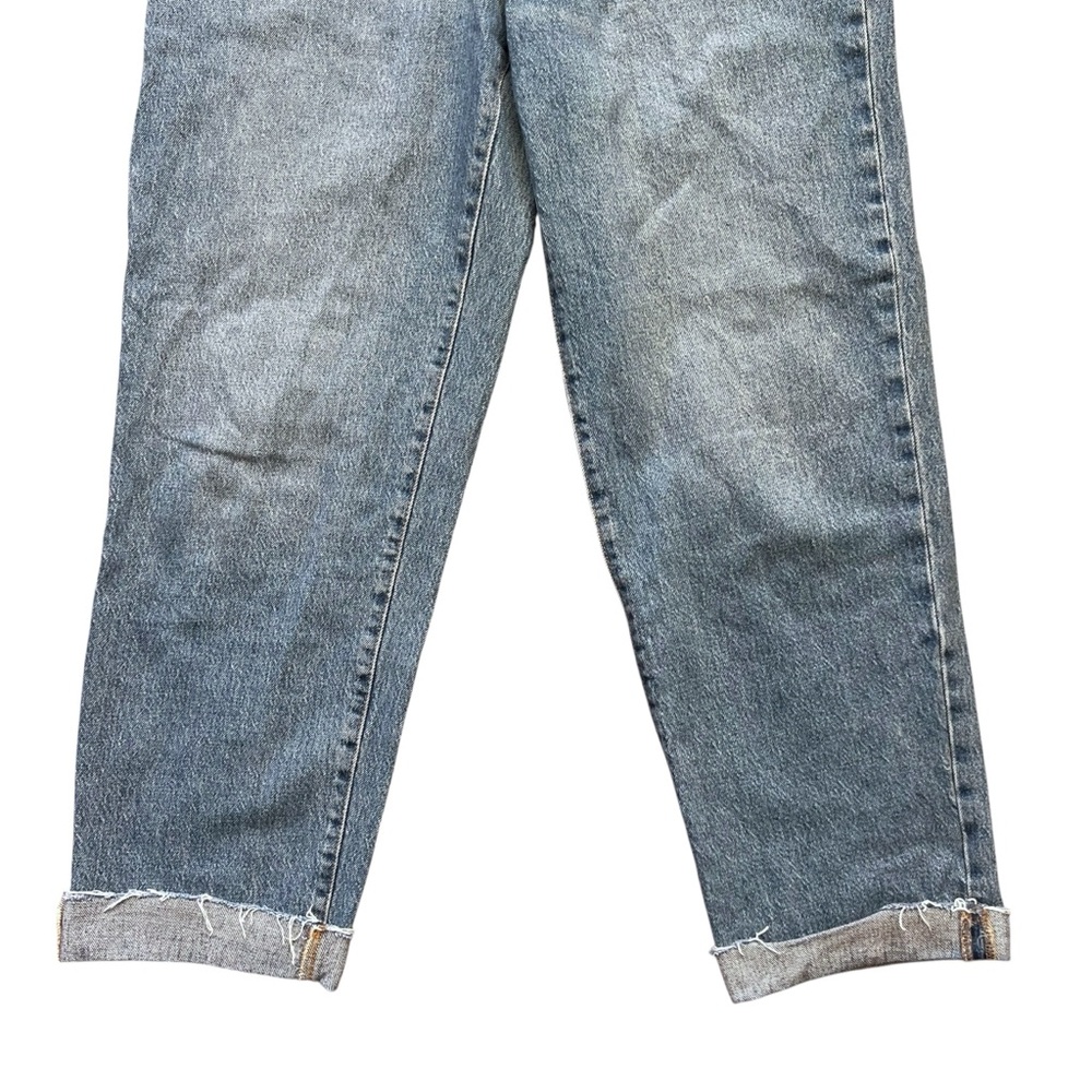 BANANA REPUBLIC Women’s Medium Wash Cuffed Slouch Jeans Size 30/10 - Picture 4 of 6